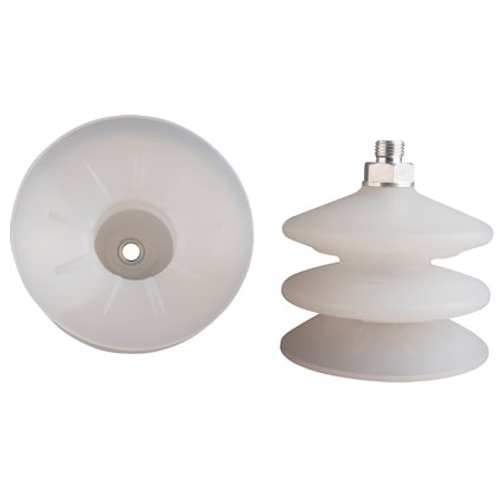 Fipa Bellows vacuum cup diam. 88 mm, Silicone transparent 20.088.123.2